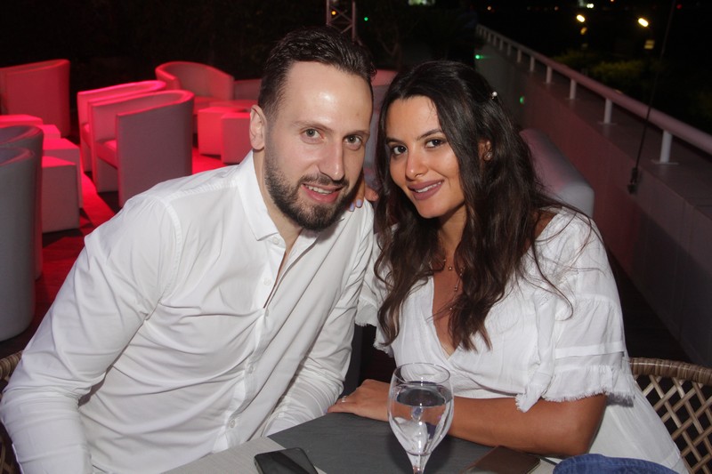 Hicham and Vanessa Farah